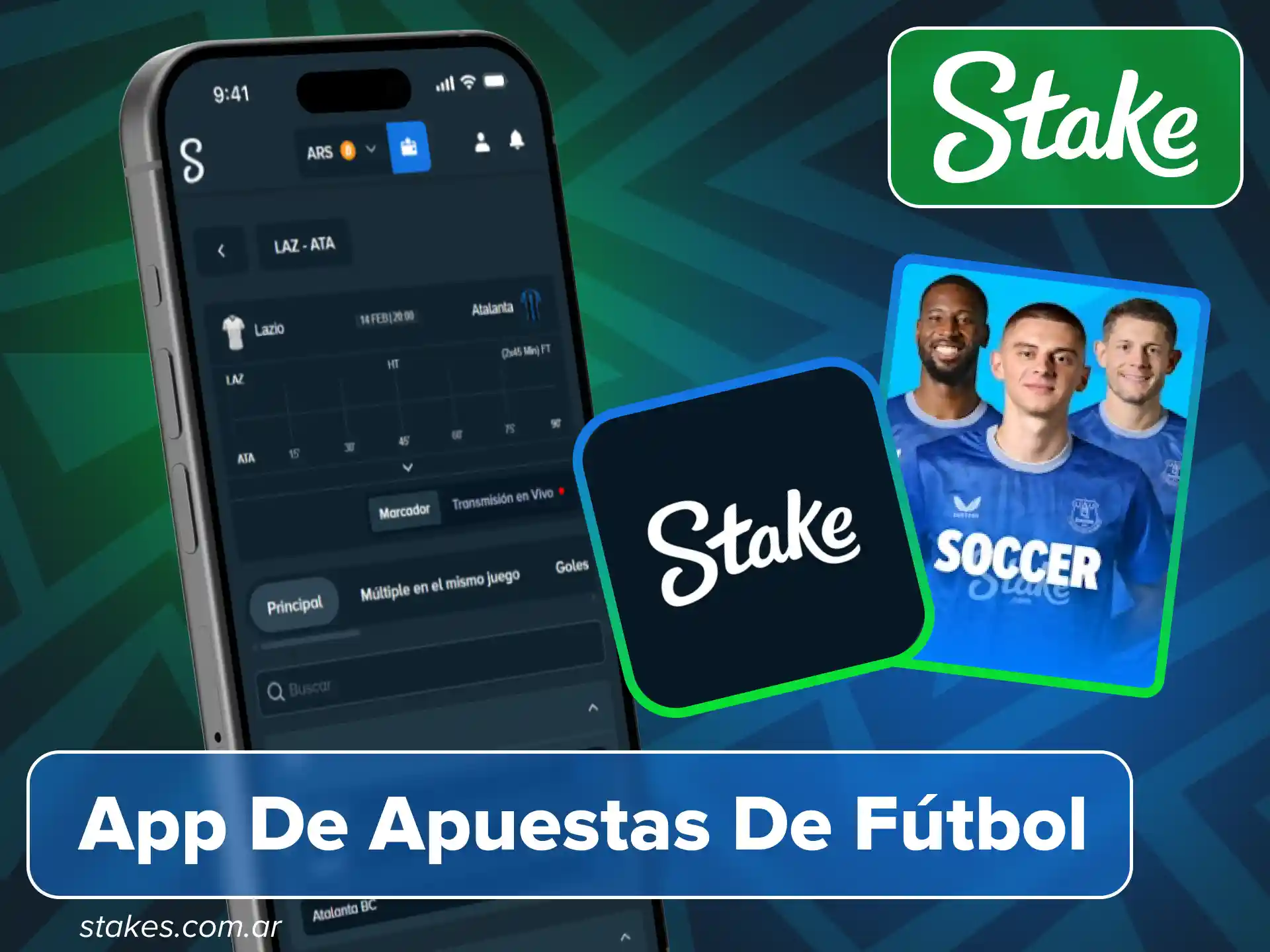 Descarga la aplicación móvil del sitio oficial de Stake ahora.